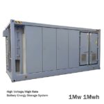 1Mw 1Mwh High Voltage High Rate Battery Energy Storage System BESS