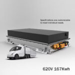 620V 270Ah 3 Strings NCM Electric Truck Battery System