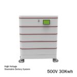 500V 30Kwh High Voltage Flexible Stackable Power Bank Battery