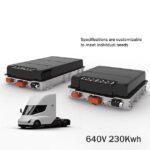640V 230Kwh Electric Truck Battery System