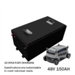 48V 150Ah Electric Low-speed Vehicle (LSV) Battery Pack System