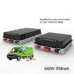 660V 55Kwh LTO Electric Transit Van Battery System