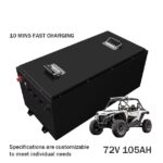 72V 105Ah Electric UTV Buggy Battery Pack System