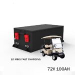72V 100Ah Electric Golf Cart Battery Pack System