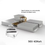 96V 420Ah NCM Electric Boat Battery Pack System